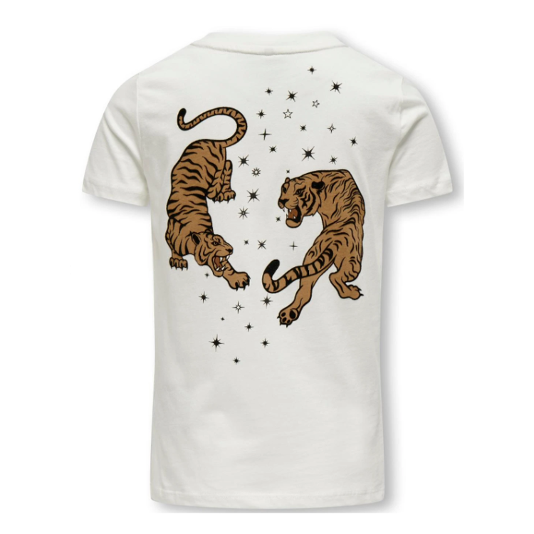 Koganna t-shirt - Cloud dancer/tiger star