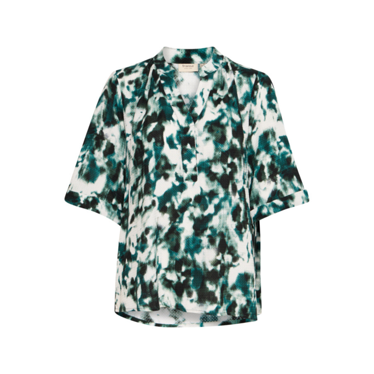 Froline bluse - Green bay aop