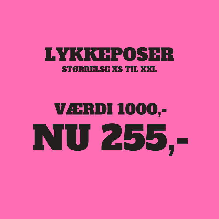 Lykkepose (værdi af 1000 kr.)