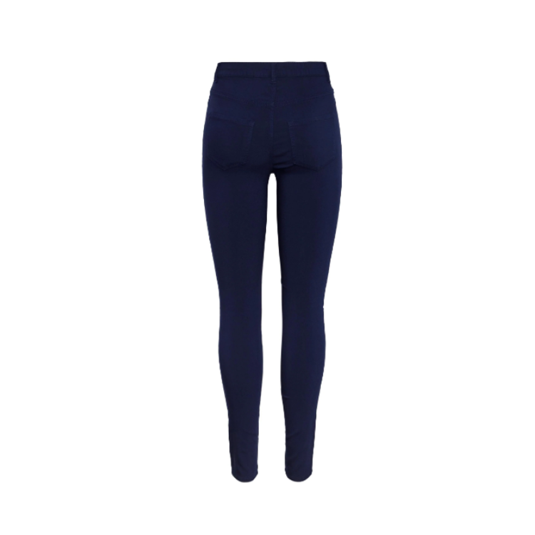 Pchighskin jeggings - Maritime blue