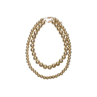 Bclina 2-in-1 necklace - Gold coloured