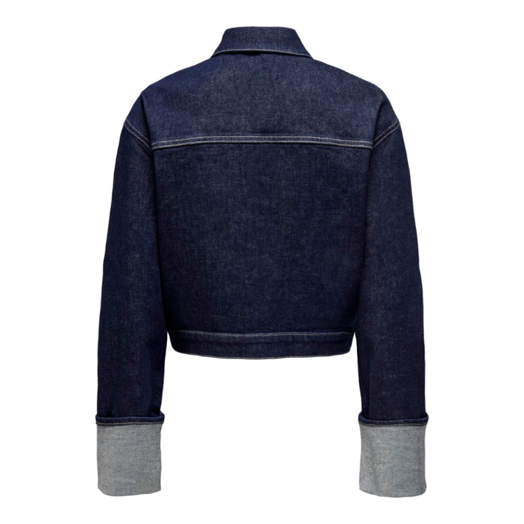 Onlmercer jakke - Dark blue denim