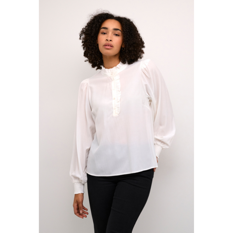 Kadorit bluse - Chalk