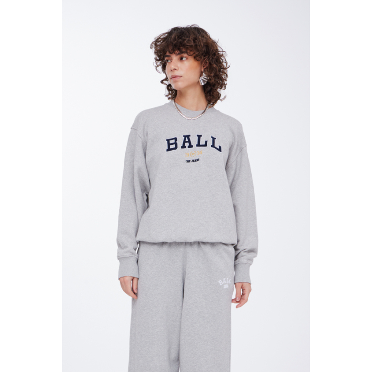 Baltaylor sweat - Medium grey melange