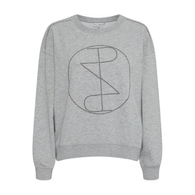 Pzmalle sweat - Light grey melange