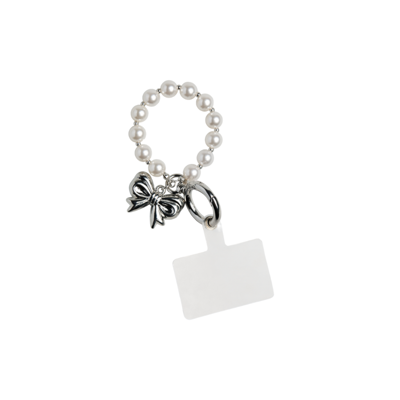 Pcsally keyhanger - St 1 bow/silver colour