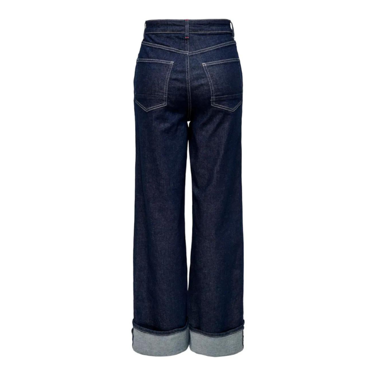 Onlmercer jeans - Dark blue denim