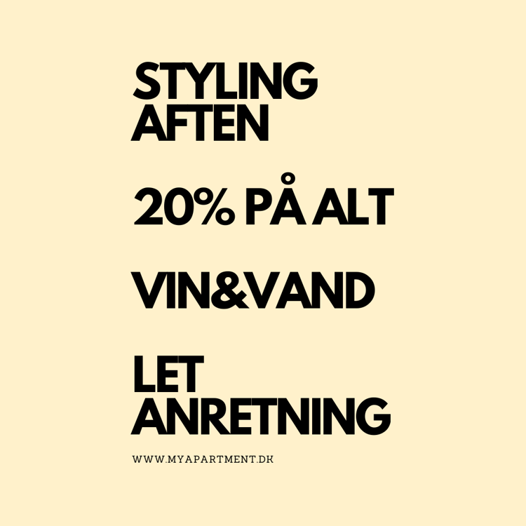 Styling aften - d. 5. november 18.00