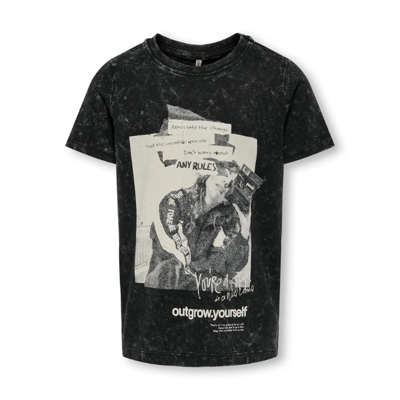 Kogpernille t-shirt - Black/outgrown