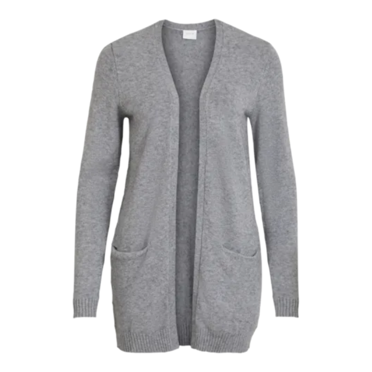 Viril cardigan - Medium grey melange