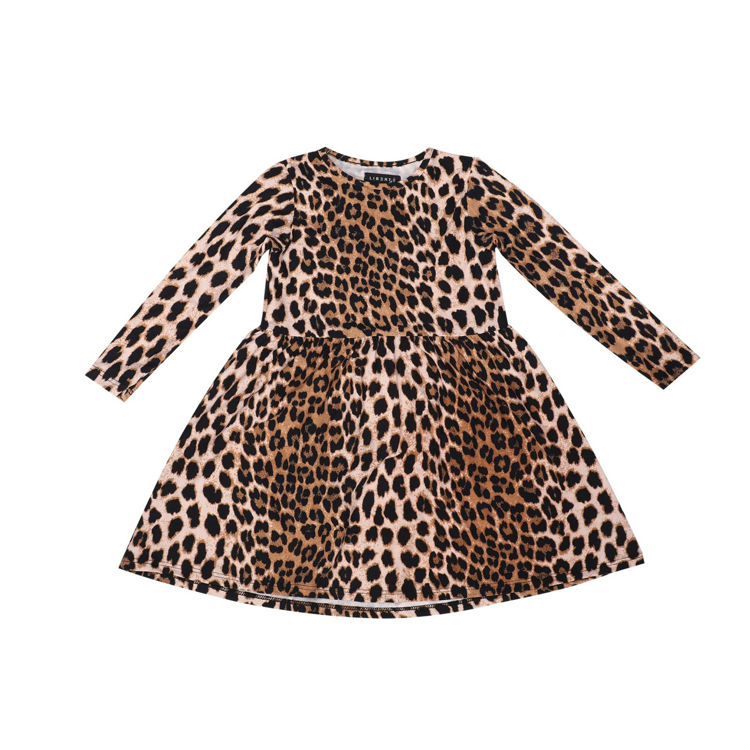 Alma babydoll kjole (kids) - Lux leo