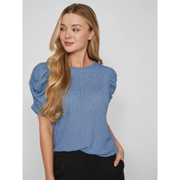 Vianine bluse - Coronet blue