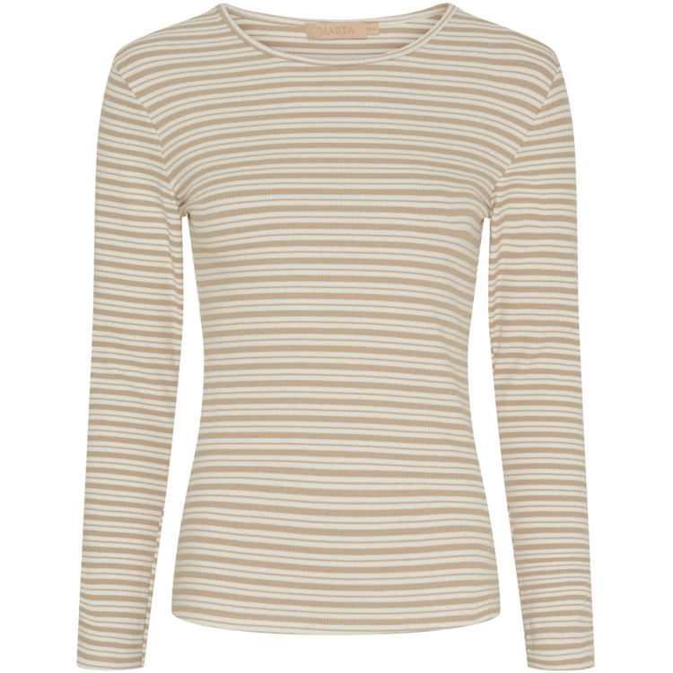 Mdcchristel bluse - Beige/cream