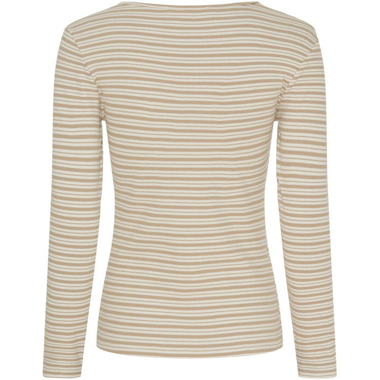 Mdcchristel bluse - Beige/cream