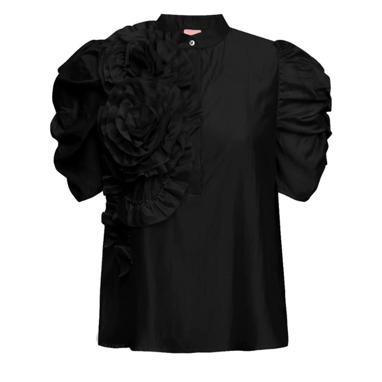 Annsofi bluse - Black