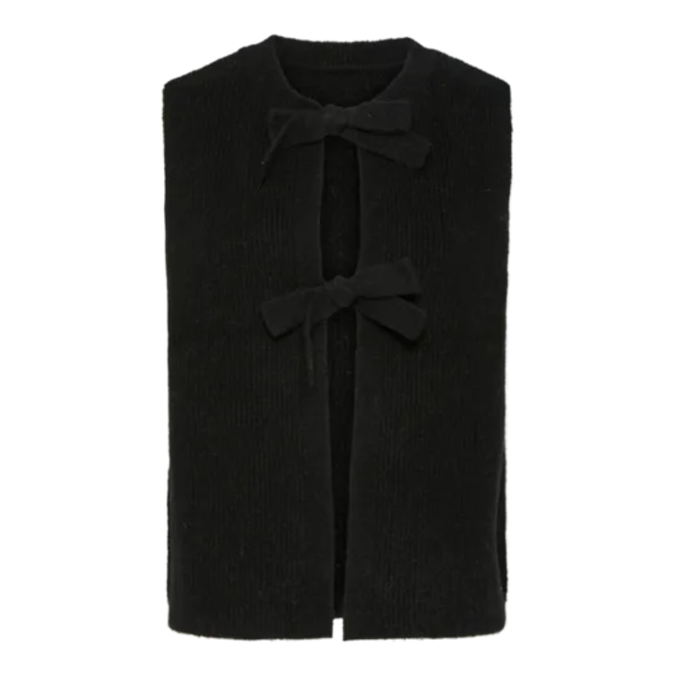 Pcsilly vest - Black