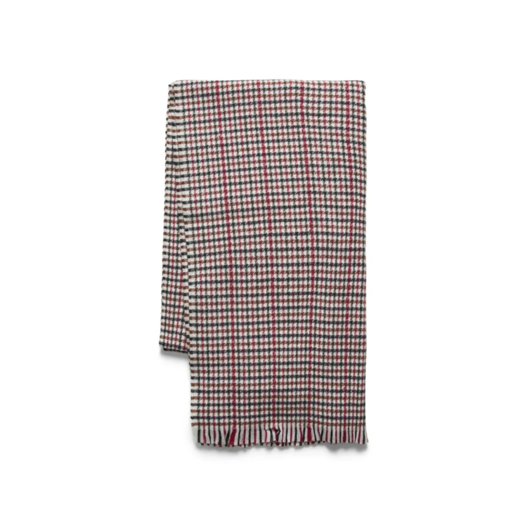 Videbree scarf - Beet red/black