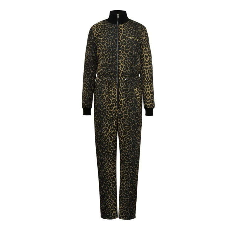 Isolde-g jumpsuit - Leopard mist