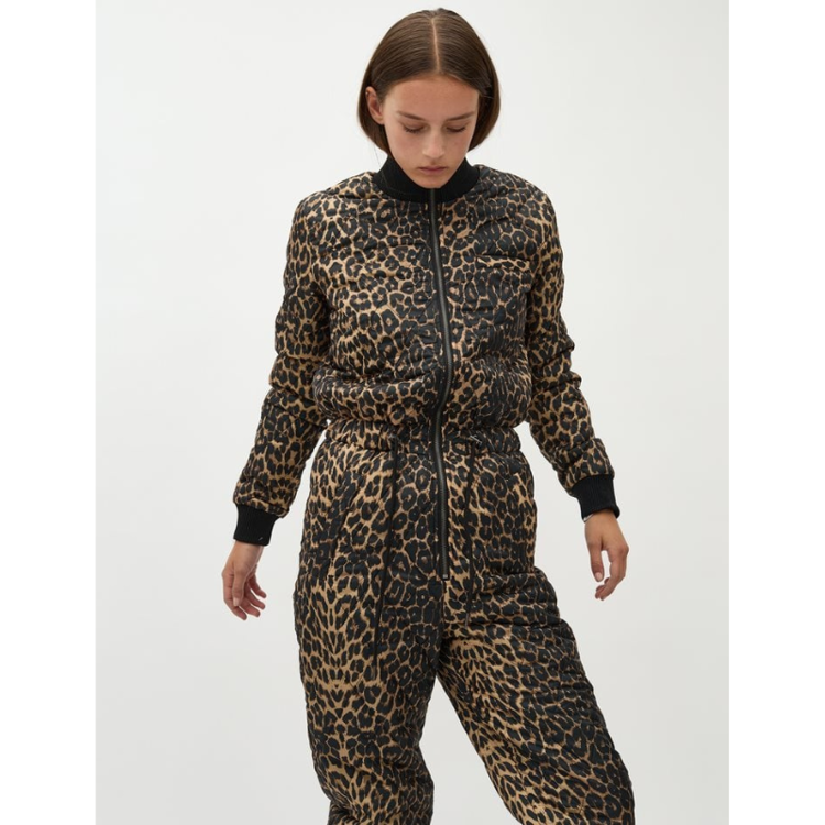 Isolde-g jumpsuit - Leopard mist