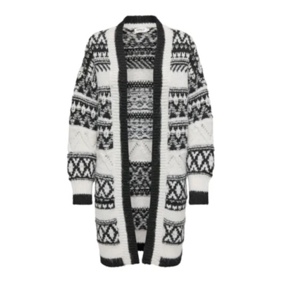 Onlshirly cardigan - Birch/black