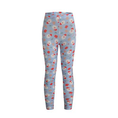 Alma leggings (kids) - Santa skyblue