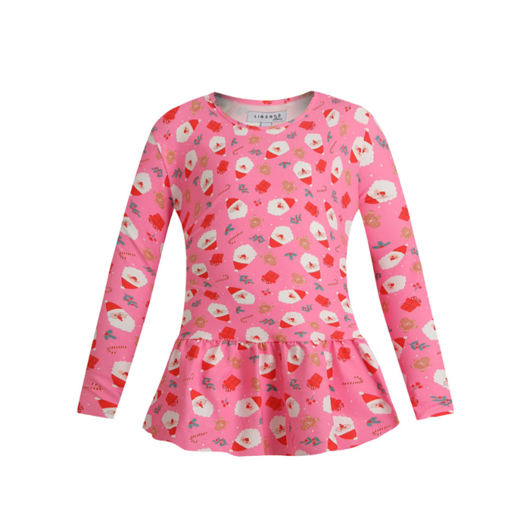 Alma t-shirt (kids) - Santa pink