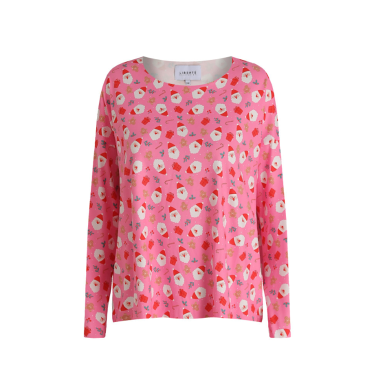 Alma top - Santa pink