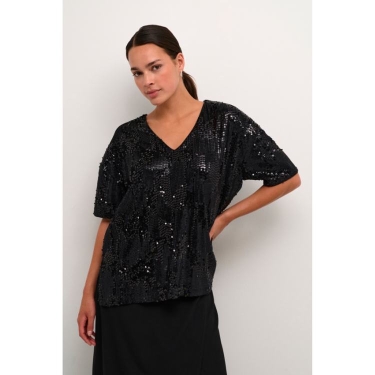 Kanicole bluse - Black deep