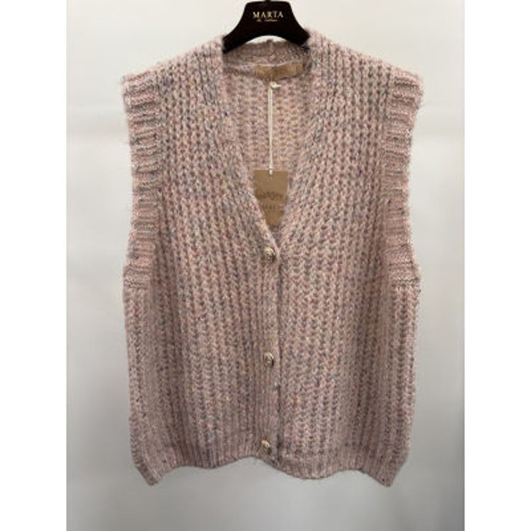 Mdcodile vest - Old pink