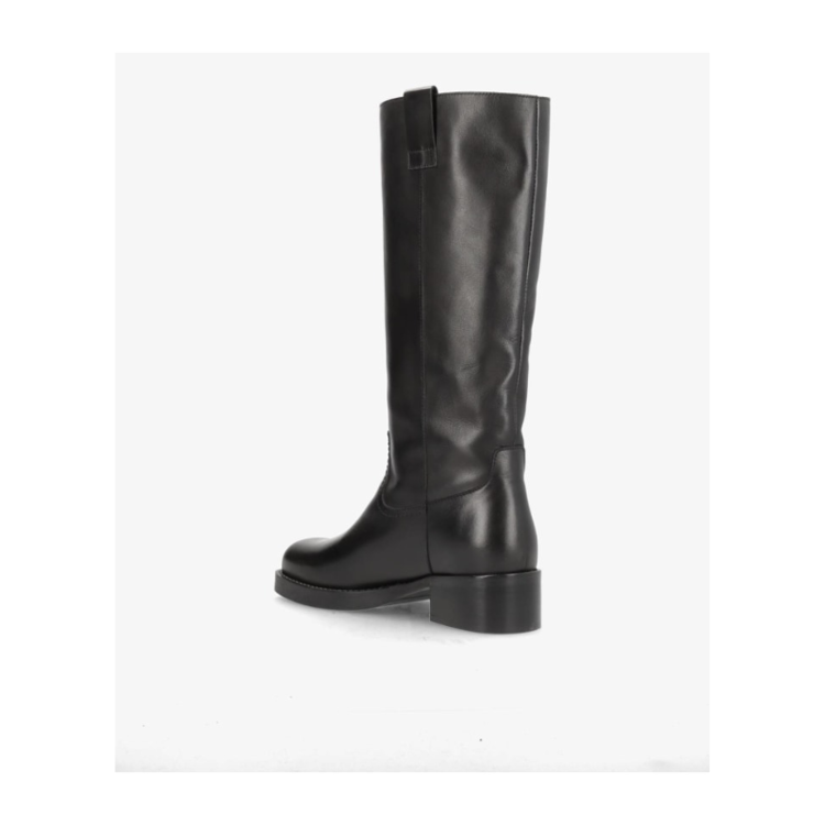 Cameron long boots - Leather black