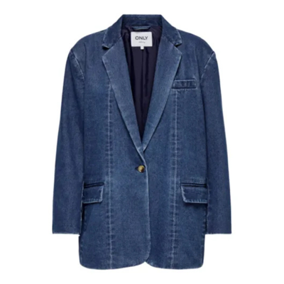 Onlcory blazer - Medium blue denim