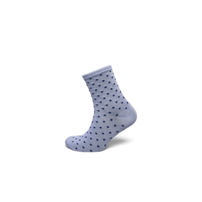 Pcsebby sock - Azure blue/small dots