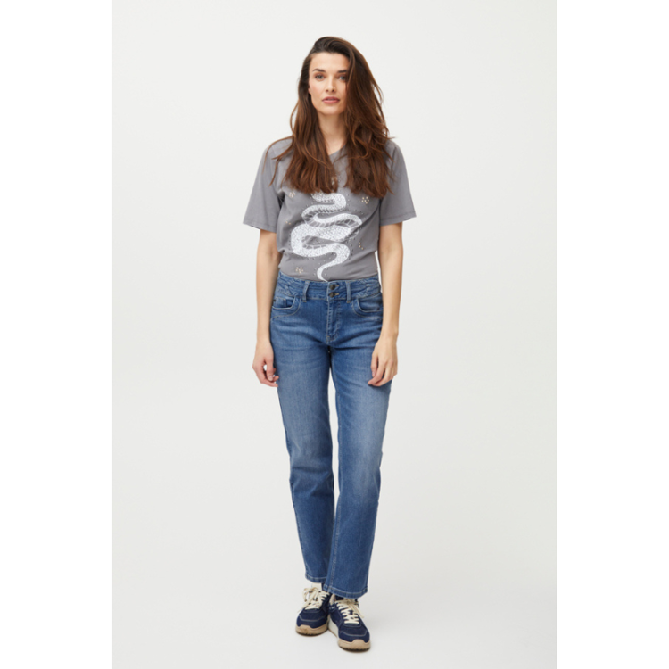 Pzsue jeans - Medium blue denim