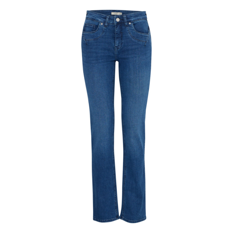 Frover tessa jeans - Mid blue denim