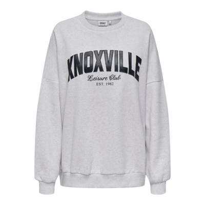 Onldeborah sweat - Light grey melange