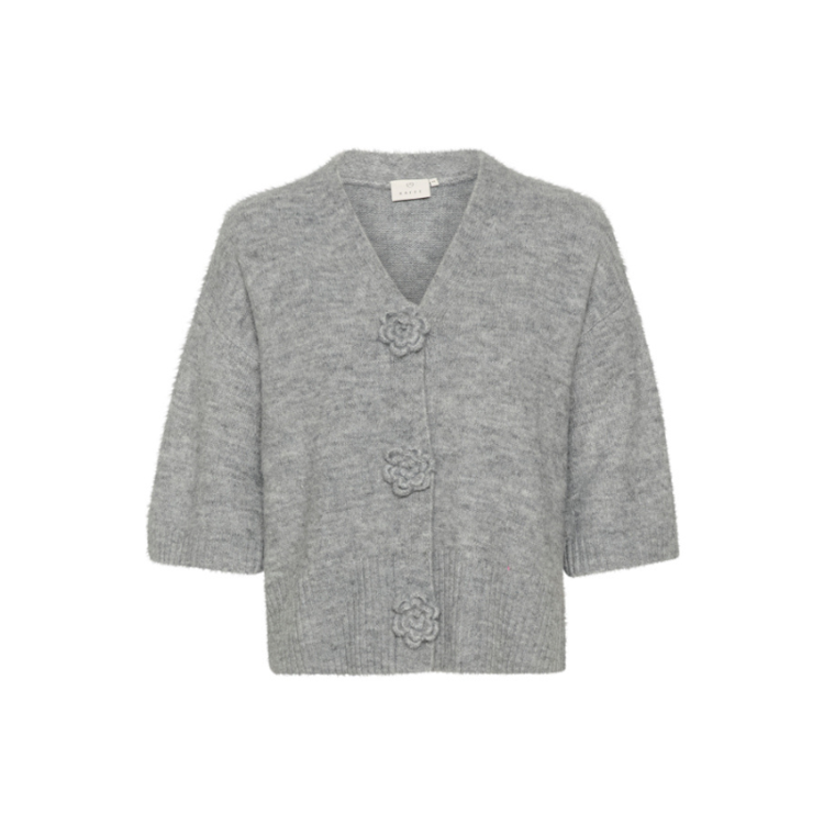 Karoie cardigan - Grey melange