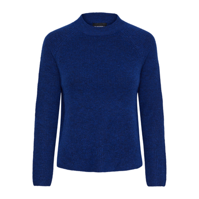 Pcellen strik bluse - Bellwether blue