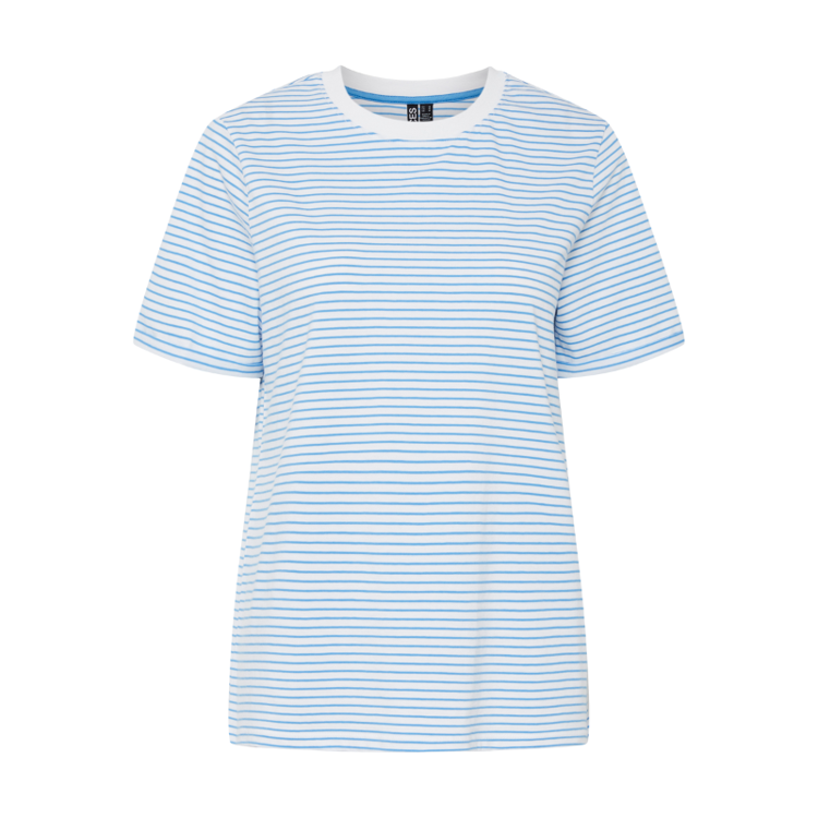 Pcria t-shirt - Azure blue/bright white