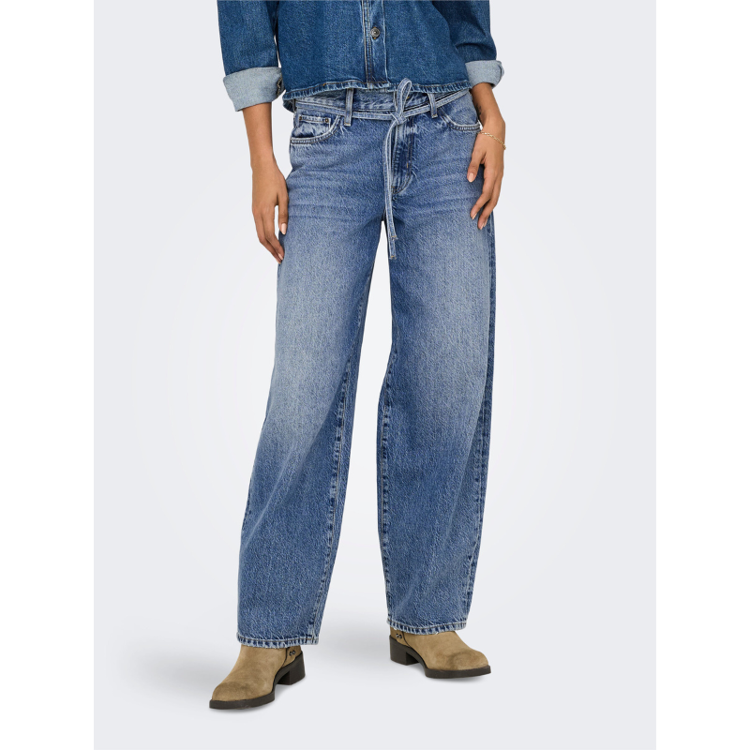 Onlgianna jeans - Medium blue denim