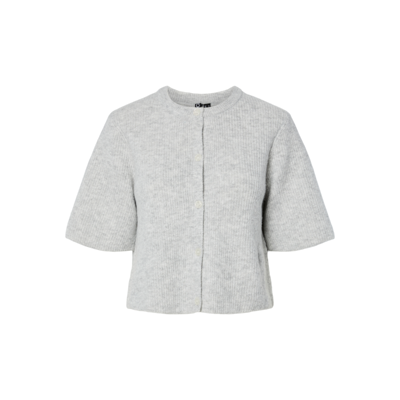 Pcsilly cardigan - Light grey melange