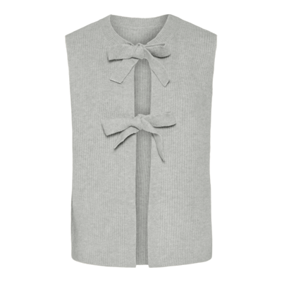 Pcsilly vest - Light grey melange