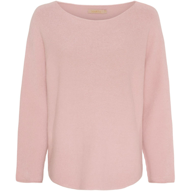 Mdcdagmar strikbluse - Rosa 2065