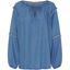 Mdcmarta bluse - Medium blue