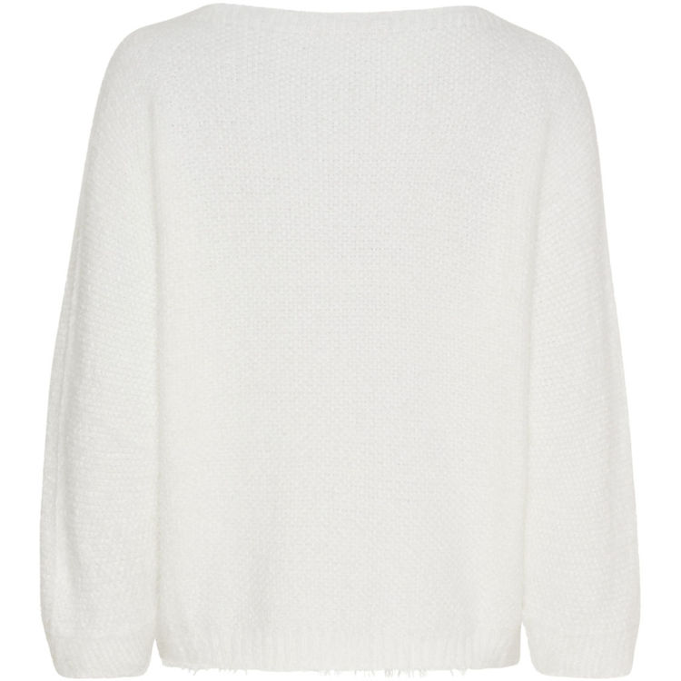 Mdcanouk strik bluse - White