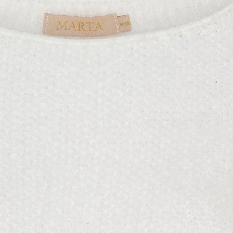 Mdcanouk strik bluse - White