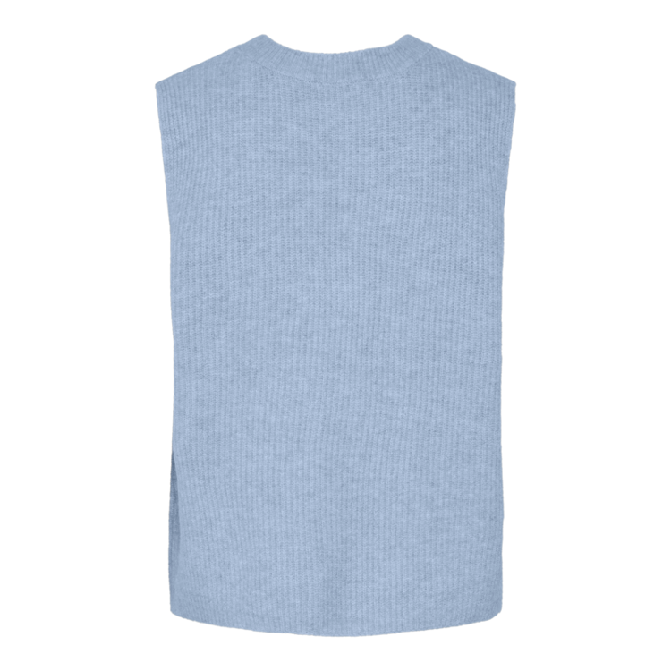 Pcsilly vest - Cashmere blue/melange