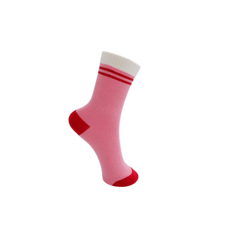 Bcgeena sock - Red/pink