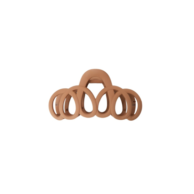 Bcswirl hair claw - Camel