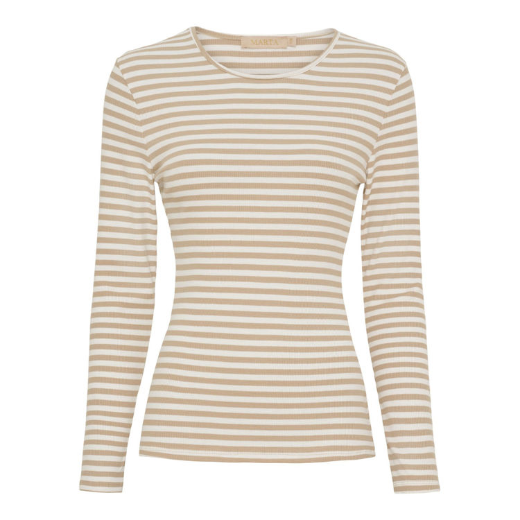 Mdcjosiane bluse - Beige/greggio