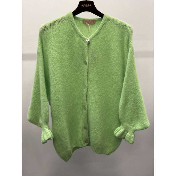 Mdcjuliana strik cardigan - Light green